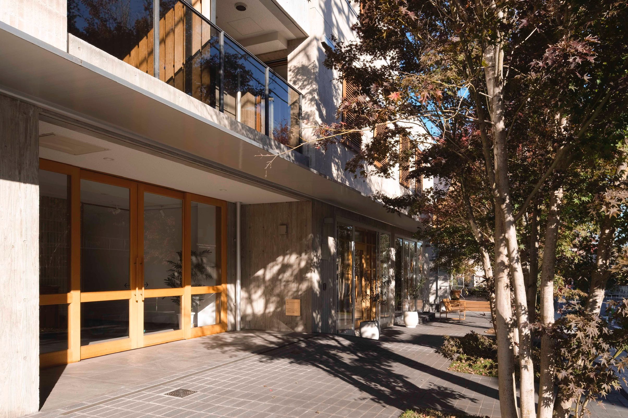 East setback from south   East setback from south