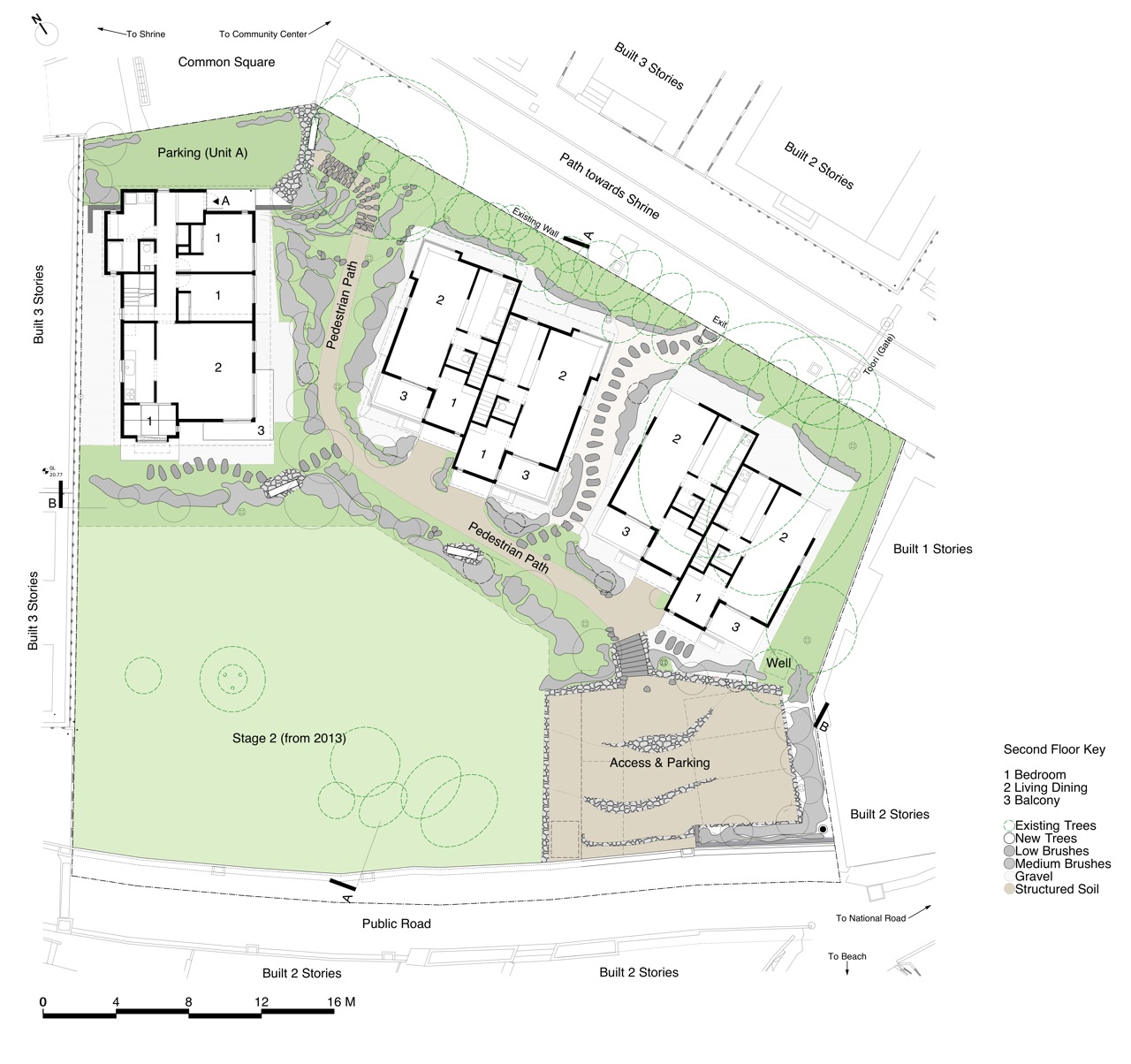  Second floor general plan 