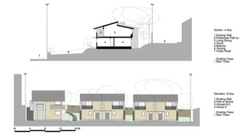  Section and internal elevation 